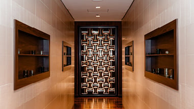 spa mio hallway