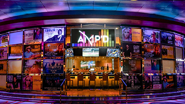 Amp'd lounge at M Resort