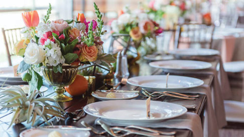 fancy table setting
