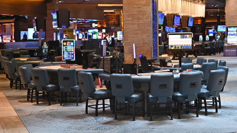 New gaming area at M Resort
