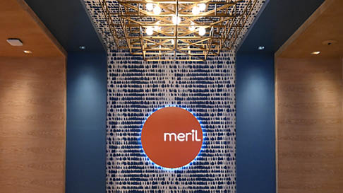 Lobby of Chef Emeril Lagasse's restaurant, Meril at M Resort