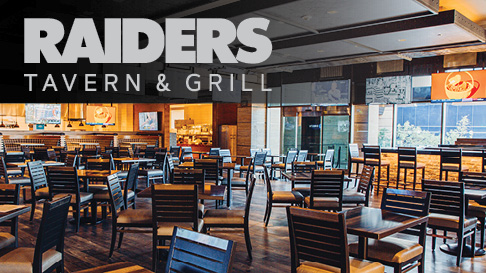 Raiders Tavern Dining Outlet Thumbnail with Logo