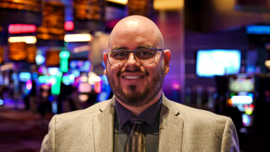 M Resort Casino Host, Matthew Vela