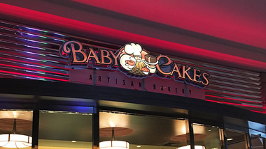 Baby Cakes Entrance