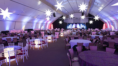 M Pavilion Setup